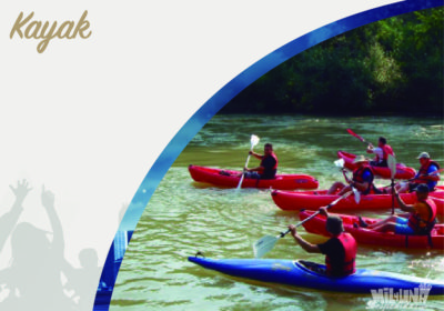 Paseos en kayak en Logroño, río Ebro